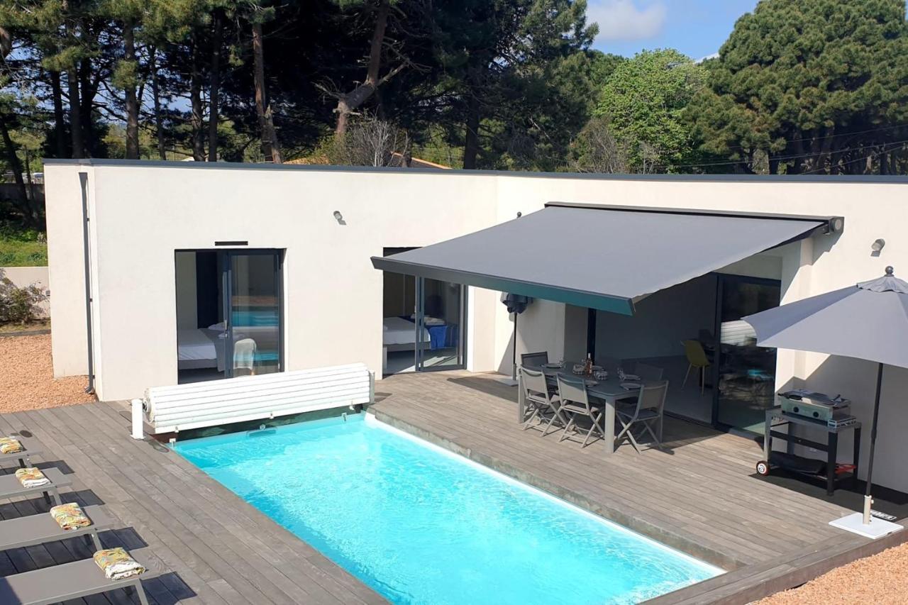 Villa Rossa 6 Pers Dans Residence Avec Piscine Chauffee Privee Lecci Eksteriør billede