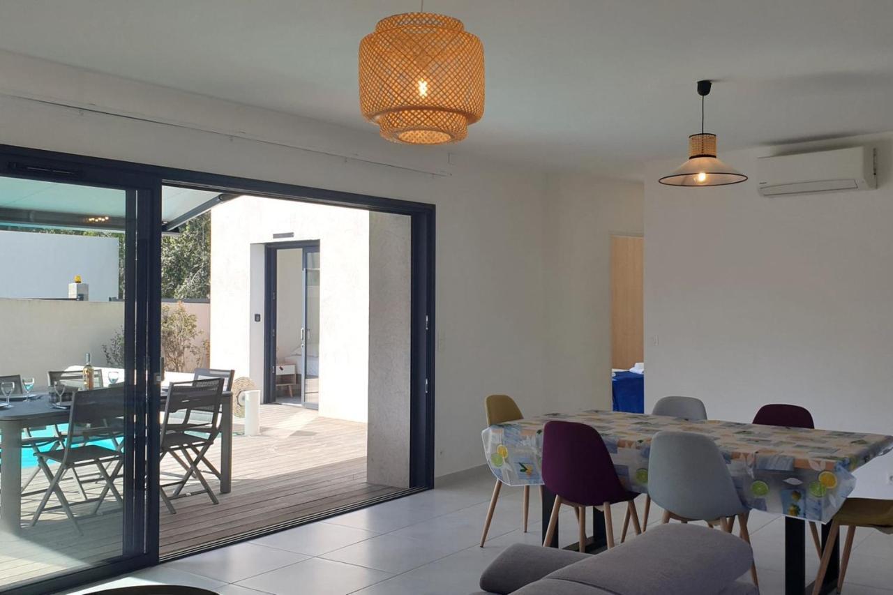 Villa Rossa 6 Pers Dans Residence Avec Piscine Chauffee Privee Lecci Eksteriør billede
