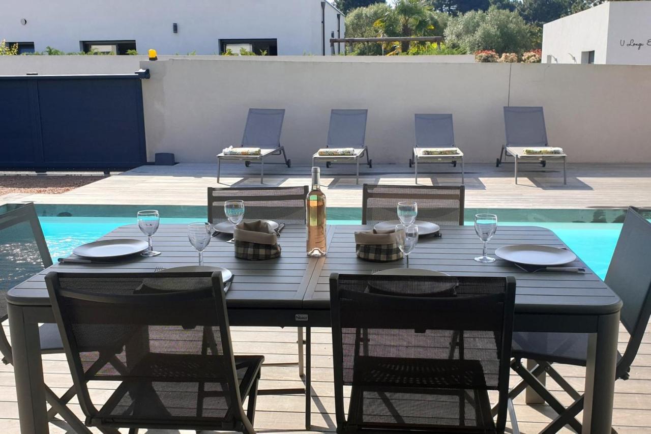 Villa Rossa 6 Pers Dans Residence Avec Piscine Chauffee Privee Lecci Eksteriør billede