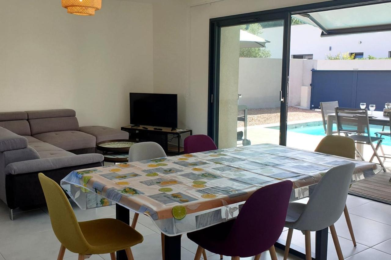 Villa Rossa 6 Pers Dans Residence Avec Piscine Chauffee Privee Lecci Eksteriør billede