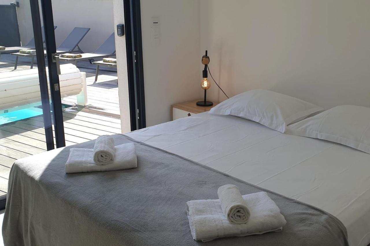 Villa Rossa 6 Pers Dans Residence Avec Piscine Chauffee Privee Lecci Eksteriør billede