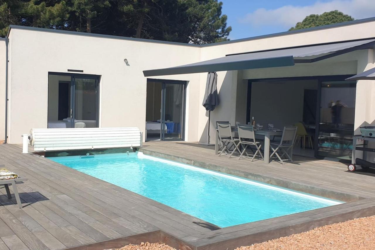 Villa Rossa 6 Pers Dans Residence Avec Piscine Chauffee Privee Lecci Eksteriør billede
